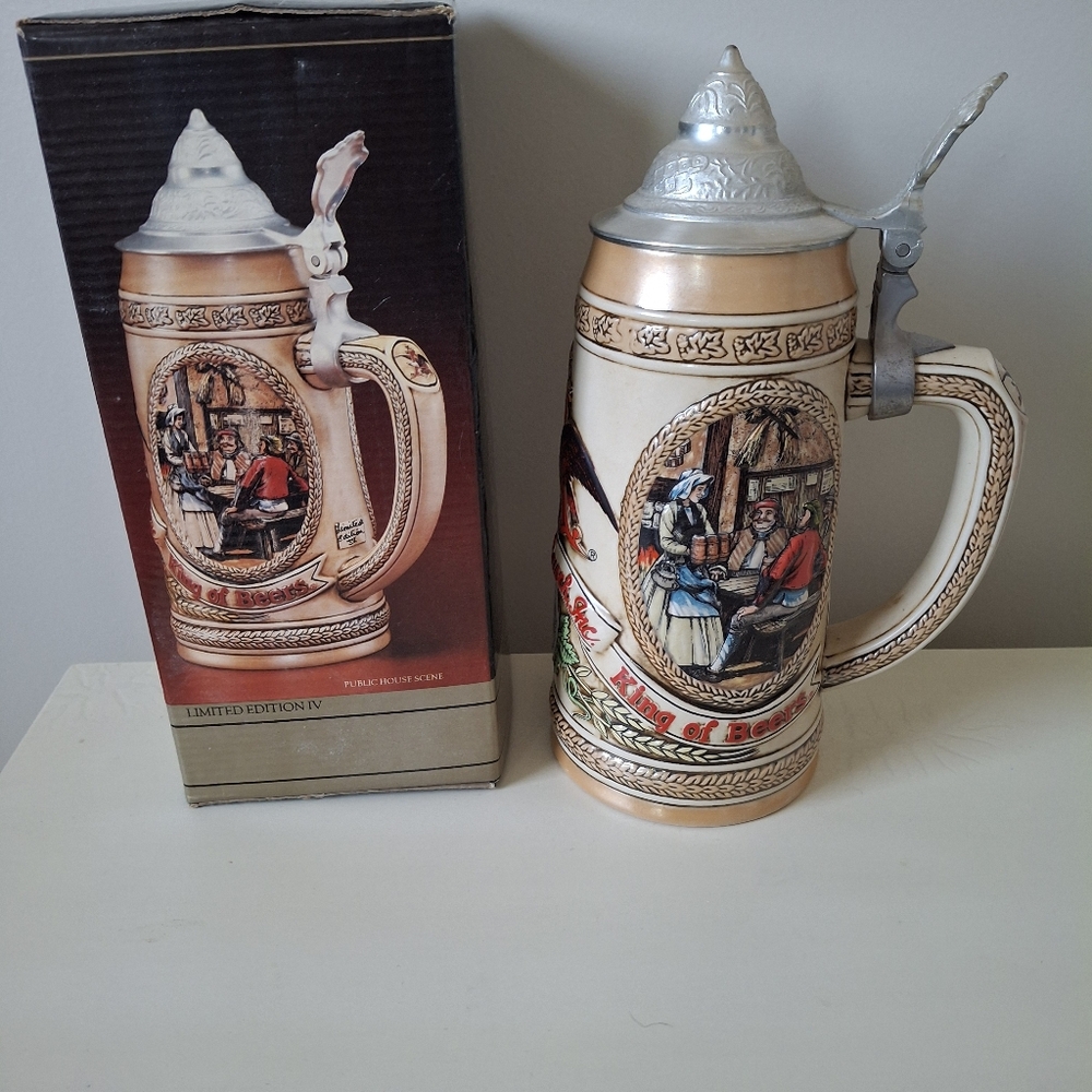 Anheiser-Busch Budweiser Beer Stein